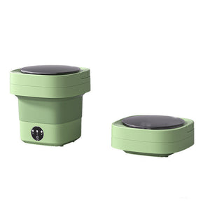 Kompakt och Fällbar Mini Tvättmaskin - Smart lösning för hem och resa sveabuy