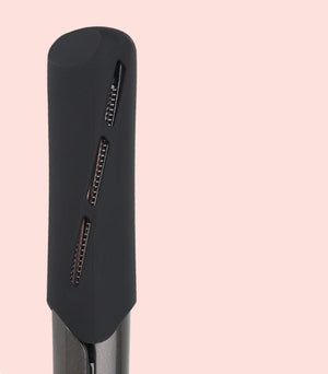 2-i-1 stylingjärn – plattång & locktång, LCD-display & justerbar värme för torrt/vått hår sveabuy