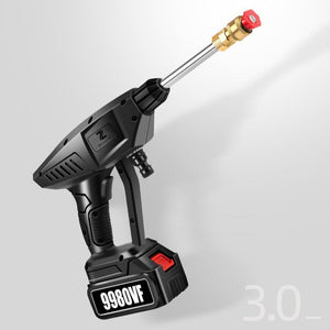 Trådlös Högtryckstvätt för Bil – Bärbar med Litiumbatteri och 30 BAR Vattentryck sveabuy