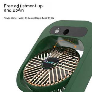 USB-laddbar luftkonditioneringsfläkt med 3 hastigheter & sprayfunktion – bärbar luftkylare & luftfuktare för hemmet sveabuy