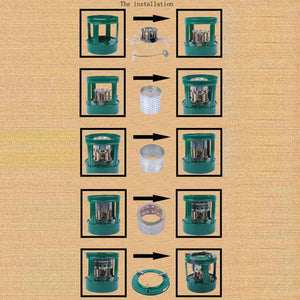 Meilun Bärbar Fotogenkamin – För matlagning & värme vid camping och kris sveabuy