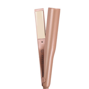 2-i-1 stylingjärn – plattång & locktång, LCD-display & justerbar värme för torrt/vått hår sveabuy