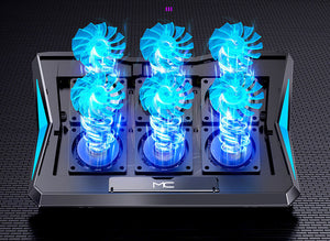 Hopfällbar laptop-kylare – portabel svalka för din bärbara dator sveabuy