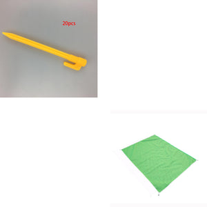 Strandmatta – Hopfällbar & Sandfri för Camping & Picknick sveabuy