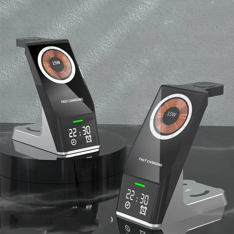 3-i-1 Trådlös Laddare för Smartphone, Apple Watch och Hörlurar sveabuy