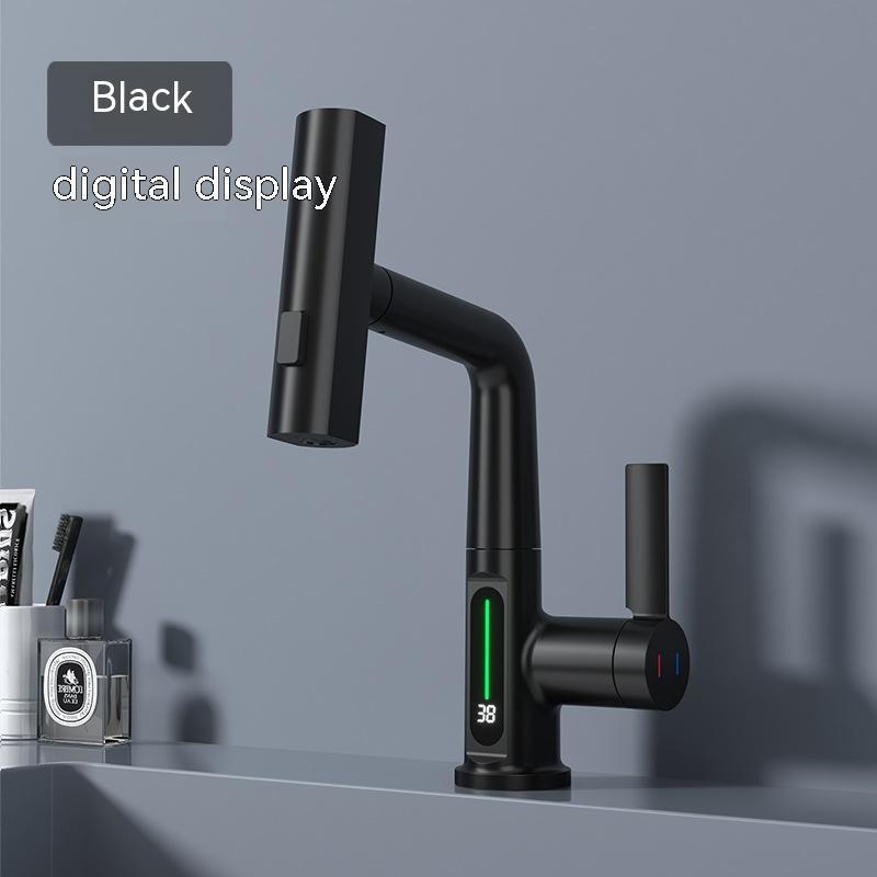 Intelligent blandare med digital temperaturvisning – utdragbar & 360° roterbar