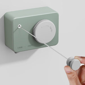 Retractable Clothesline without drilling – 4.2 m for bathroom & balcony sveabuy