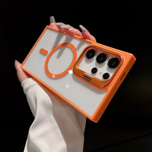 Magnetisk Mobilfodral med Ställ och Stötskydd för Samsung sveabuy