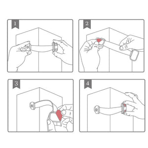Barnsäkerhet Skåplås – Inget borrande, Enkel installation, Säkra ditt hem! sveabuy