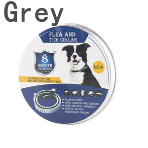 Justerbart Insektsavvisande Halsband för Hund & Katt – Naturligt Skydd i Upp till 8 Månader! sveabuy