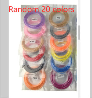ABS/PLA filament till 3D-penna – 10 m, 20 färger sveabuy