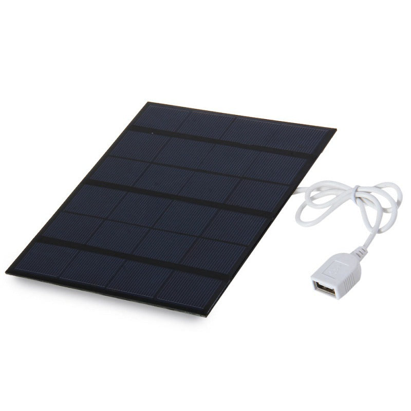 3.5W 6V Solpanel Laddare – USB Digital Laddare för Utomhusbruk och Nödsituationer