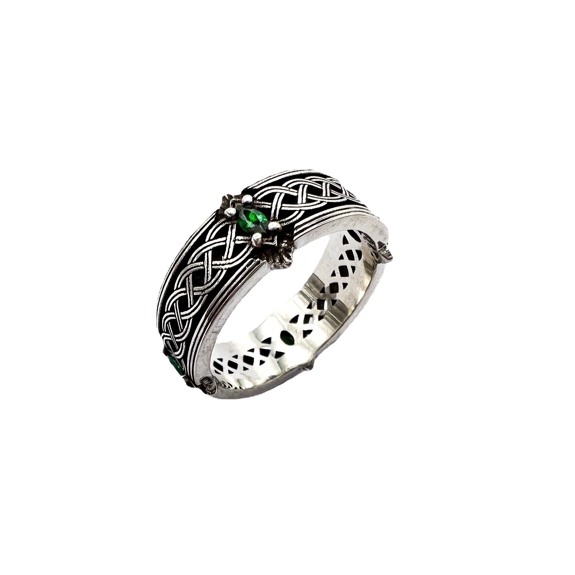 Stilren Ring med Geometrisk Design â Justerbar & Unisex