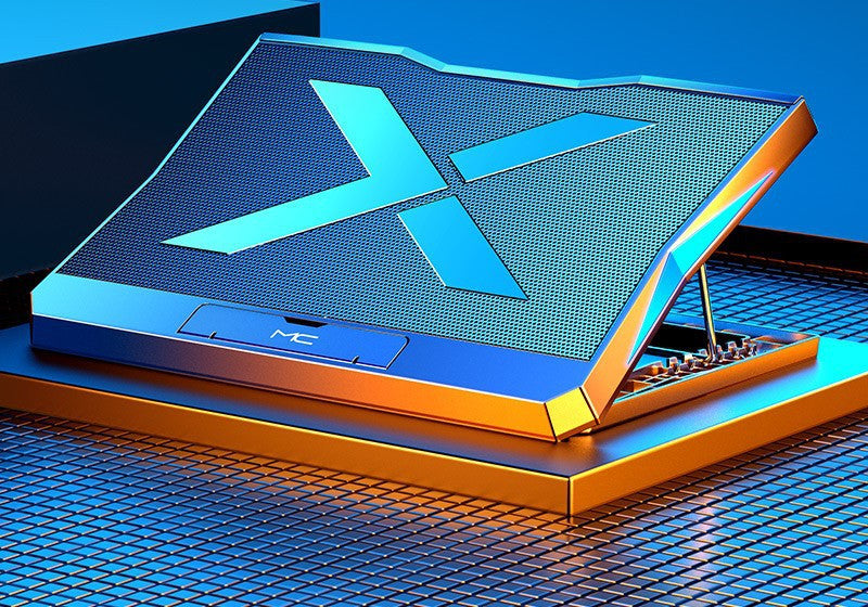 Hopfällbar laptop-kylare – portabel svalka för din bärbara dator sveabuy