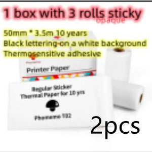 Mini fickskrivare – bärbar Bluetooth-skrivare för utskrift var som helst sveabuy