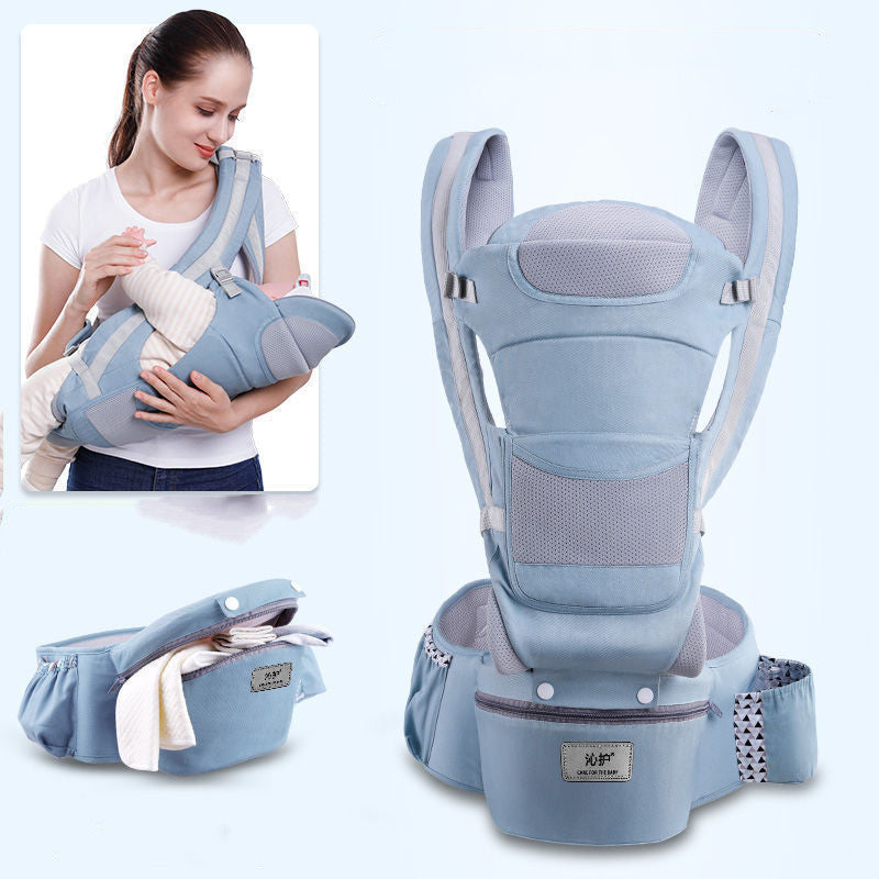 "Ergonomisk Babybärsele 3-i-1 – Justerbar Hipsits Baby Wrap Sling För Nyfödda och Små Barn"
