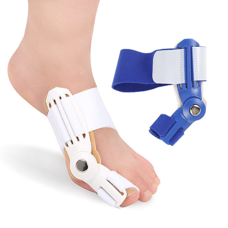 "Hallux Valgus Korrigerare – Plast Tåskydd och Skor för Smärtlindring och Borttagning av Bunioner"