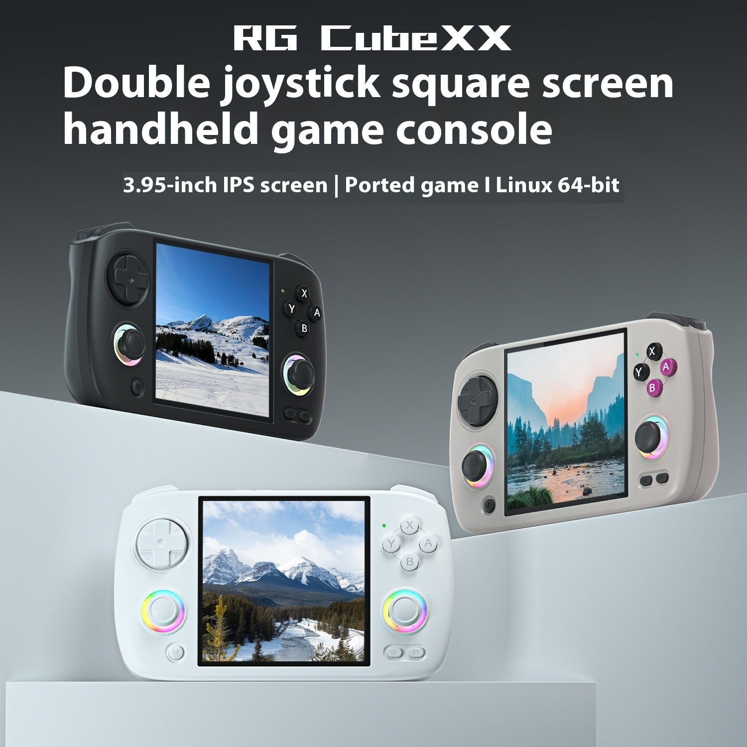Trådlös Retro Spelkonsol – HD Handhållen Spelmaskin med MP4 & USB-C