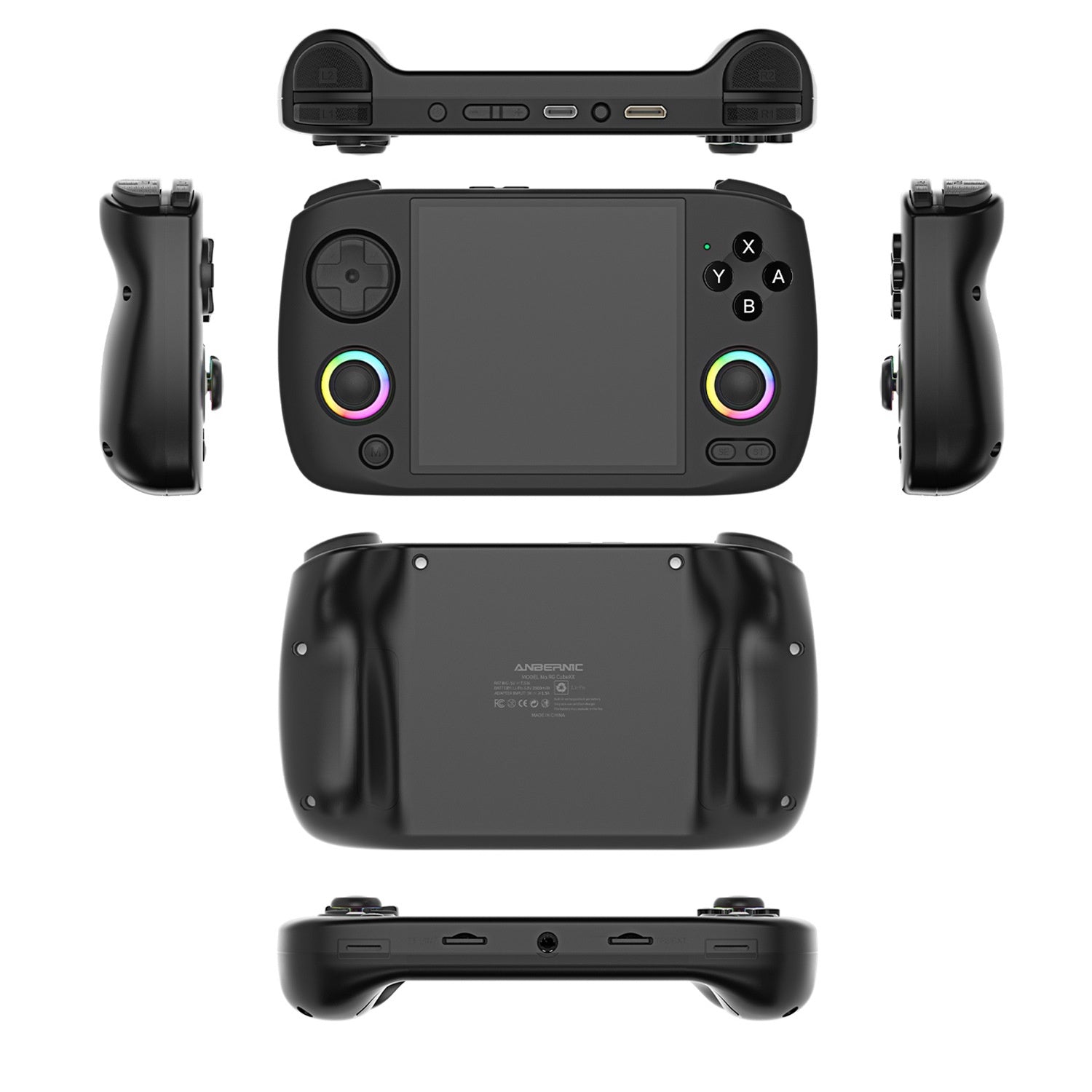 Trådlös Retro Spelkonsol – HD Handhållen Spelmaskin med MP4 & USB-C