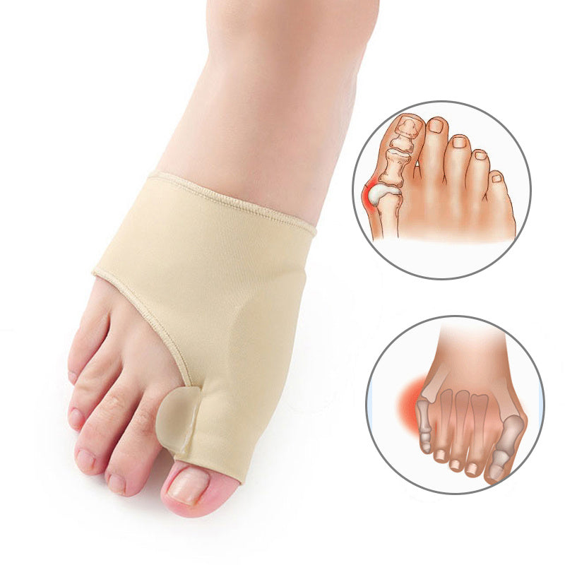 Hallux valgus-stöd med tåseparator – korrigerar stortån & lindrar smärta