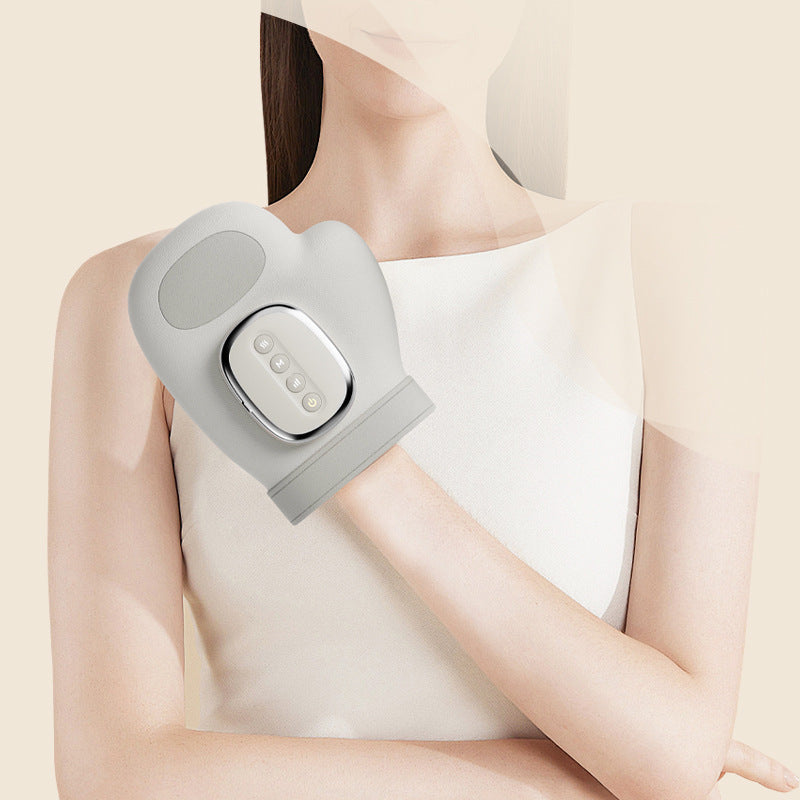 Smart Handledmassage med Lufttryck och Värme – Trådlös Handmassager för Handled och Fingrar
