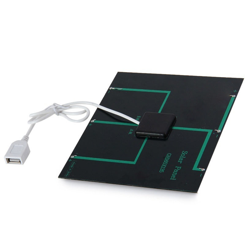 3.5W 6V Solpanel Laddare – USB Digital Laddare för Utomhusbruk och Nödsituationer