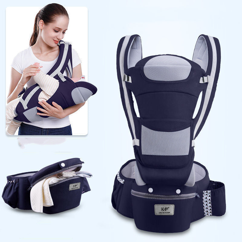 "Ergonomisk Babybärsele 3-i-1 – Justerbar Hipsits Baby Wrap Sling För Nyfödda och Små Barn"