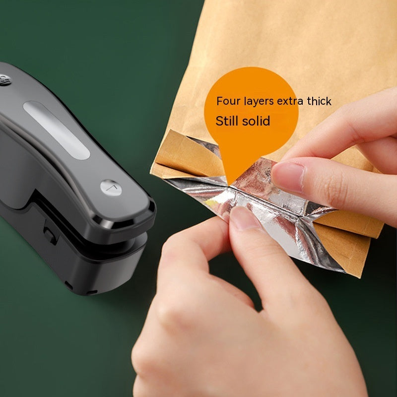 USB Uppladdningsbar Mini Förslutningsmaskin – Bärbar & Mångsidig Kökspryl med Magnetisk Attraktion