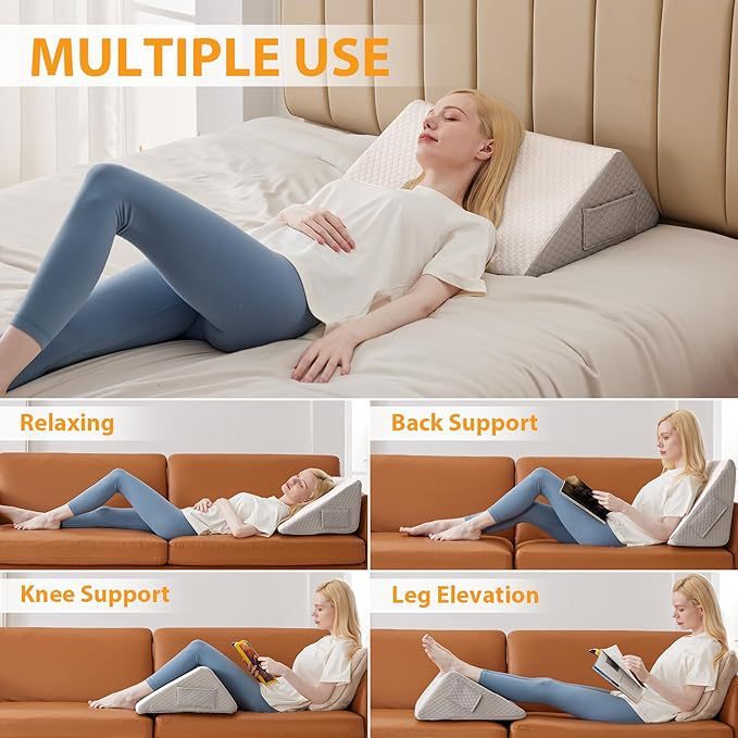 Memory Foam Knäkudde – Smärtlindring & Stöd