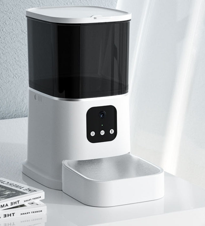 Wi-Fi foderautomat för husdjur – app-styrd med timer