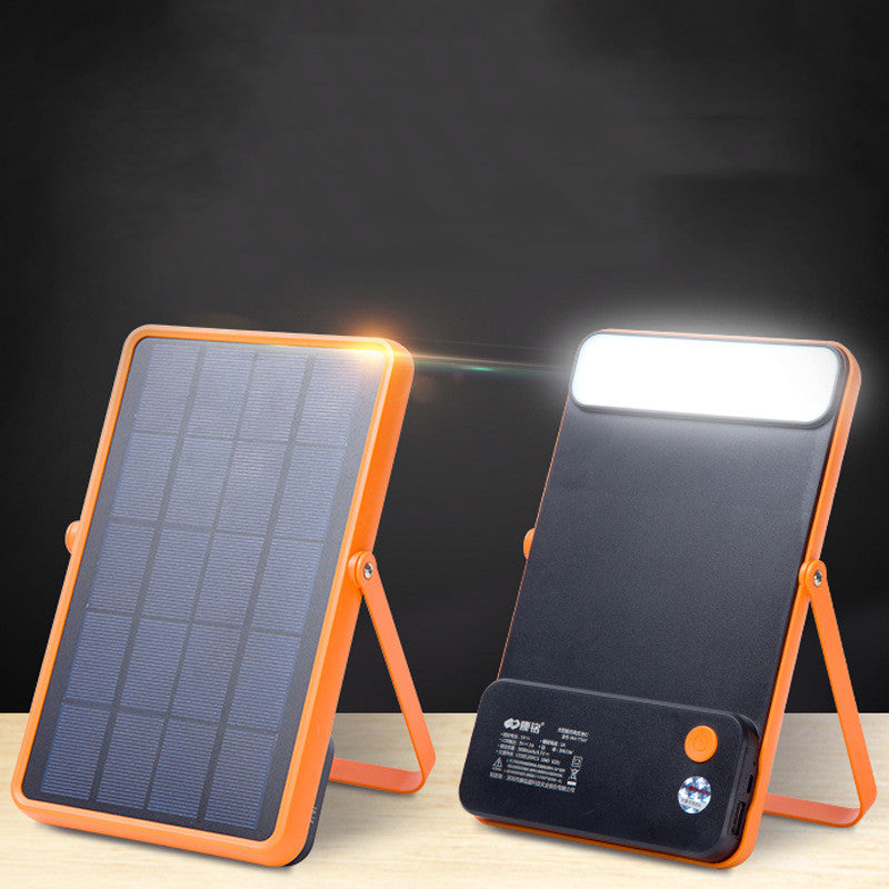 Solcellsdriven Nödlampa – Inomhus & Utomhus | Superljus & Laddbar