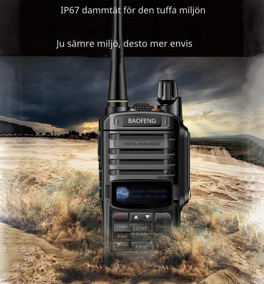 UV-9R Plus – Kommunikationsenheten som ledare, räddningsteam & överlevnadsexperter litar på.